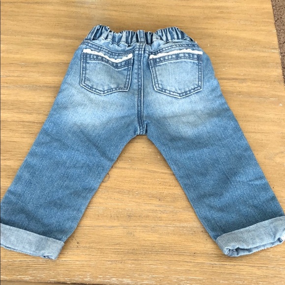 Lace Detail Jeans - Picture 4 of 6